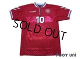 Denmark 2000 Home Shirt #10 M.Laudrup 