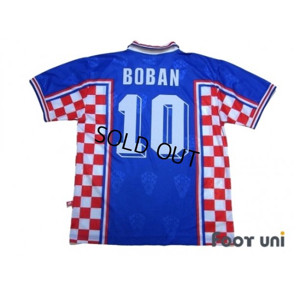 Photo2: Croatia 1998 Away Shirt #10 Boban