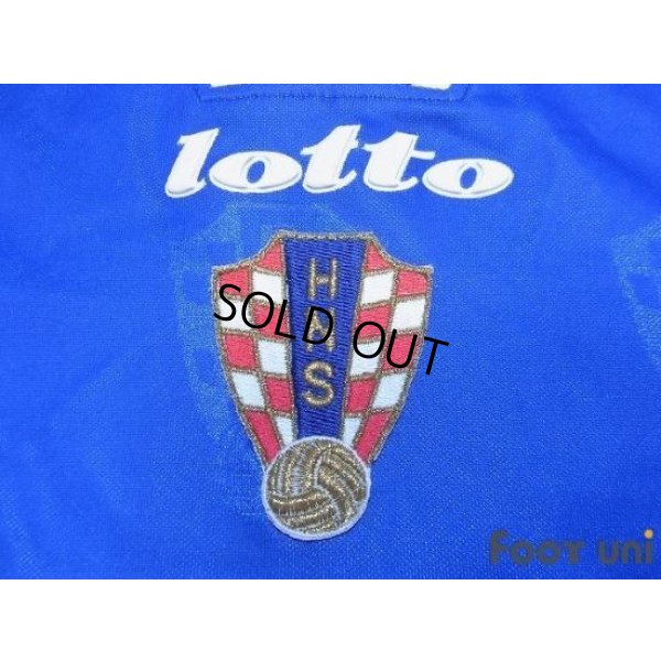 Photo6: Croatia 1998 Away Shirt #10 Boban