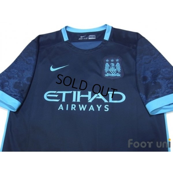 Photo3: Manchester City 2015-2016 Away Shirt #17 De Bruyne