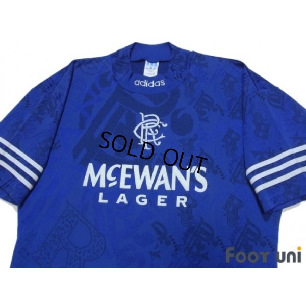 Photo3: Rangers 1995-1996 Home Shirt
