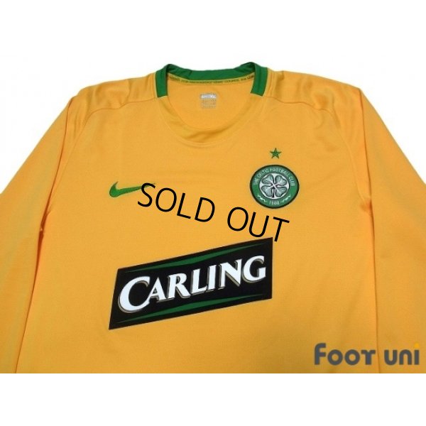 Photo3: Celtic 2008-2009 Away L/S Shirt