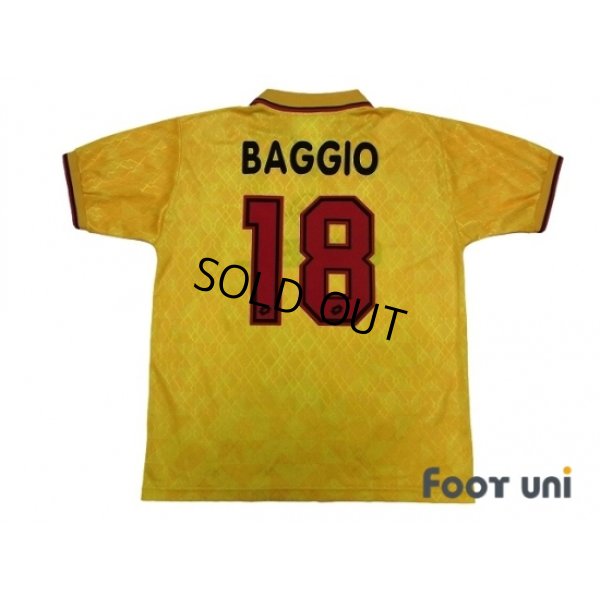 Photo2: AC Milan 1995-1996 3RD Shirt #18 Baggio