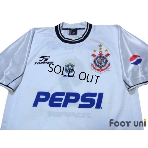 Photo3: Corinthians 2000-2001 Home Shirt #9