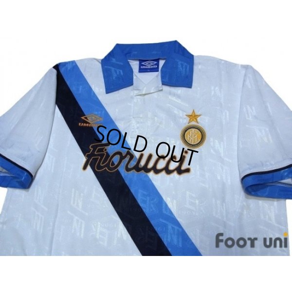 Photo3: Inter Milan 1993-1994 Away Shirt