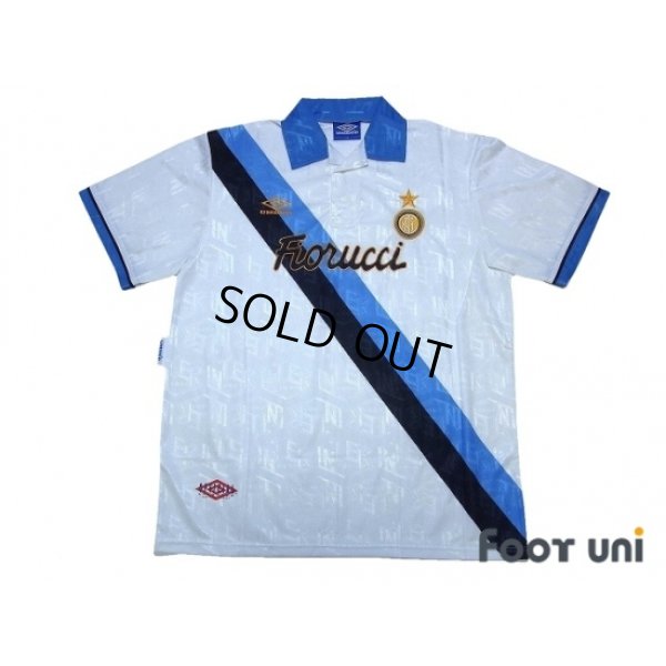 Photo1: Inter Milan 1993-1994 Away Shirt