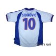 Photo3: Yugoslavia 2000 Away Shirt and Shorts Set #10 Stojkovic