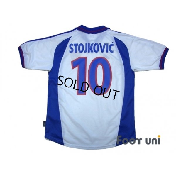 Photo3: Yugoslavia 2000 Away Shirt and Shorts Set #10 Stojkovic