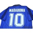 Photo4: Argentina 1994 Away Shirt #10 Maradona (4)