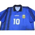 Photo3: Argentina 1994 Away Shirt #10 Maradona (3)