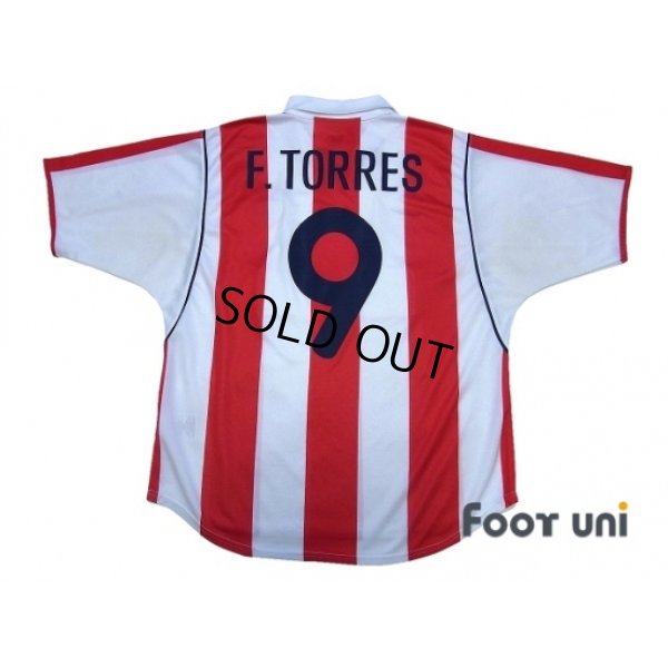 Photo2: Atletico Madrid 2001-2002 Home Shirt #9 F.Torres