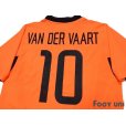 Photo5: Netherlands 2002 Home Shirt and Shorts Set #10 Van Der Vaart