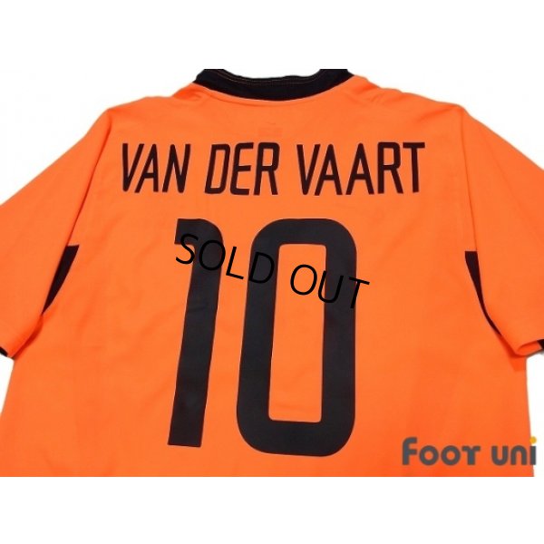 Photo5: Netherlands 2002 Home Shirt and Shorts Set #10 Van Der Vaart
