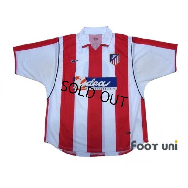 Photo1: Atletico Madrid 2001-2002 Home Shirt #9 F.Torres