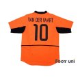 Photo3: Netherlands 2002 Home Shirt and Shorts Set #10 Van Der Vaart