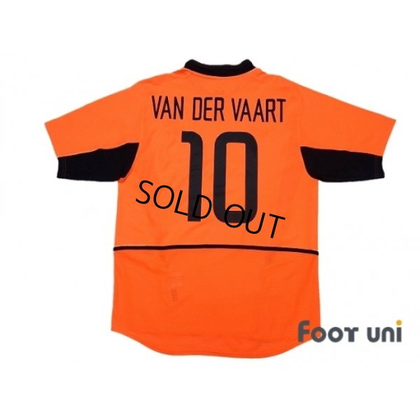 Photo3: Netherlands 2002 Home Shirt and Shorts Set #10 Van Der Vaart