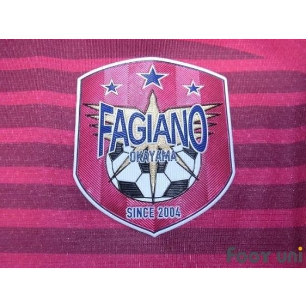 Photo6: Fagiano Okayama 2014 Home Shirt #15 Shoma