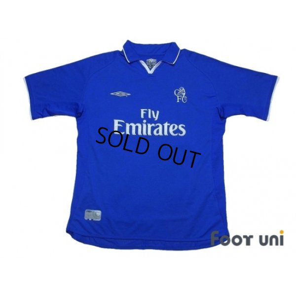 Photo1: Chelsea 2001-2003 Home Shirt
