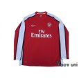 Photo1: Arsenal 2008-2010 Home Long Sleeve Shirt #8 Nasri (1)