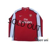 Arsenal 2008-2010 Home Long Sleeve Shirt #8 Nasri