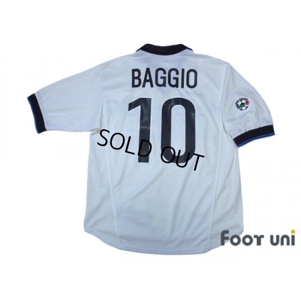 Photo2: Inter Milan 1998-1999 Away Shirt #10 Baggio Lega Calcio Patch/Badge