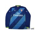 Photo1: Arsenal 2014-2015 3RD Long Sleeve Shirt #11 Ozil (1)