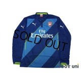 Arsenal 2014-2015 3RD Long Sleeve Shirt #11 Ozil