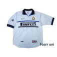 Photo1: Inter Milan 1998-1999 Away Shirt #10 Baggio Lega Calcio Patch/Badge (1)