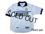 Inter Milan 1998-1999 Away Shirt #10 Baggio Lega Calcio Patch/Badge