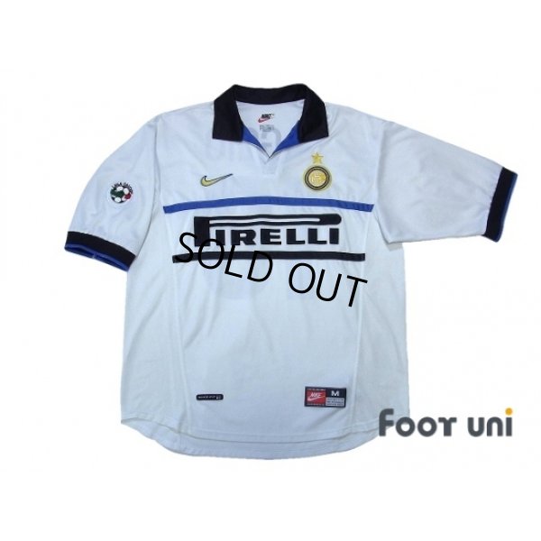 Photo1: Inter Milan 1998-1999 Away Shirt #10 Baggio Lega Calcio Patch/Badge