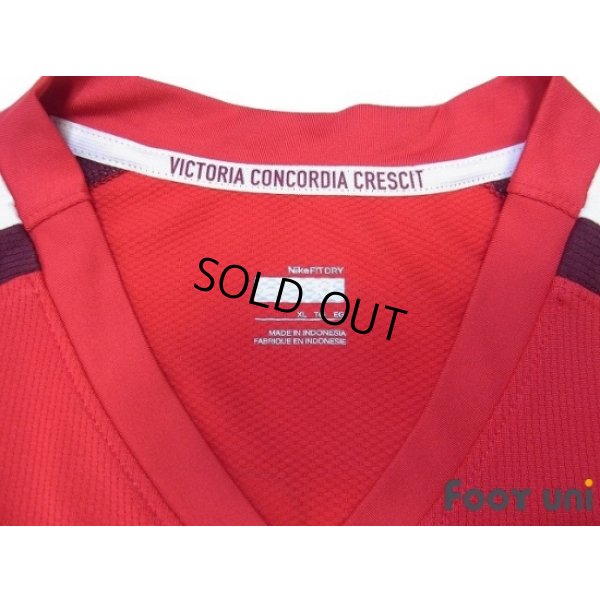 Photo5: Arsenal 2008-2010 Home Long Sleeve Shirt #8 Nasri