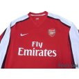 Photo3: Arsenal 2008-2010 Home Long Sleeve Shirt #8 Nasri