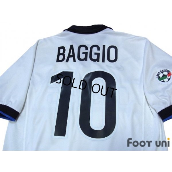 Photo4: Inter Milan 1998-1999 Away Shirt #10 Baggio Lega Calcio Patch/Badge