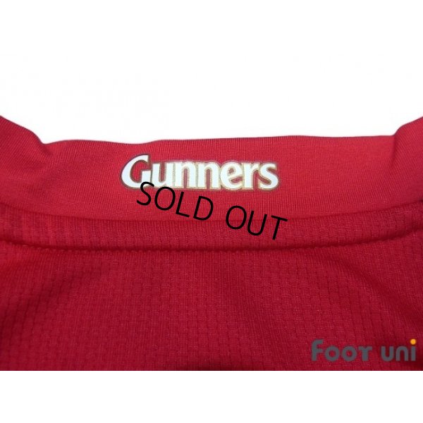 Photo8: Arsenal 2008-2010 Home Long Sleeve Shirt #8 Nasri