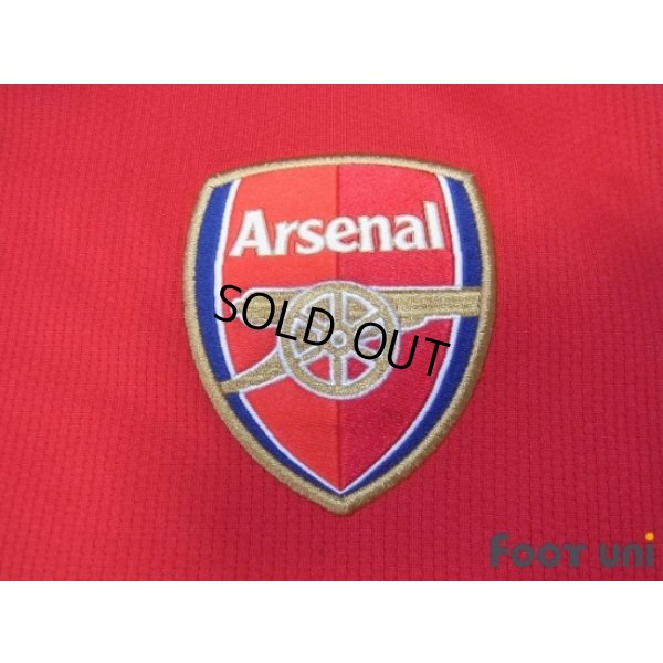 Photo6: Arsenal 2008-2010 Home Long Sleeve Shirt #8 Nasri