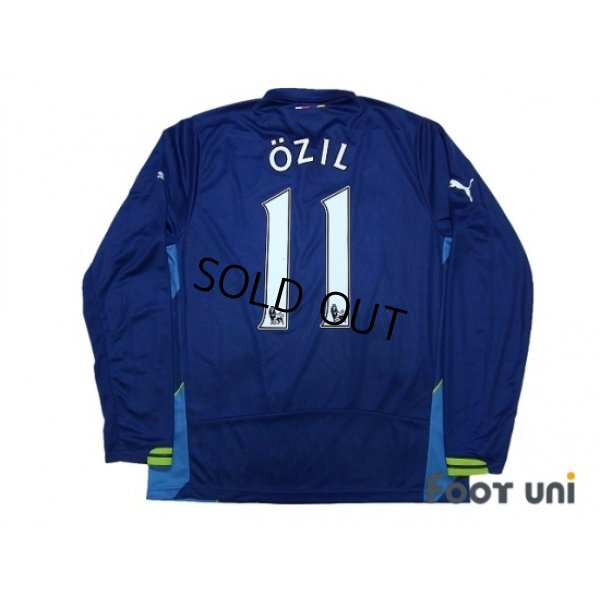 Photo2: Arsenal 2014-2015 3RD Long Sleeve Shirt #11 Ozil