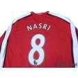 Photo4: Arsenal 2008-2010 Home Long Sleeve Shirt #8 Nasri