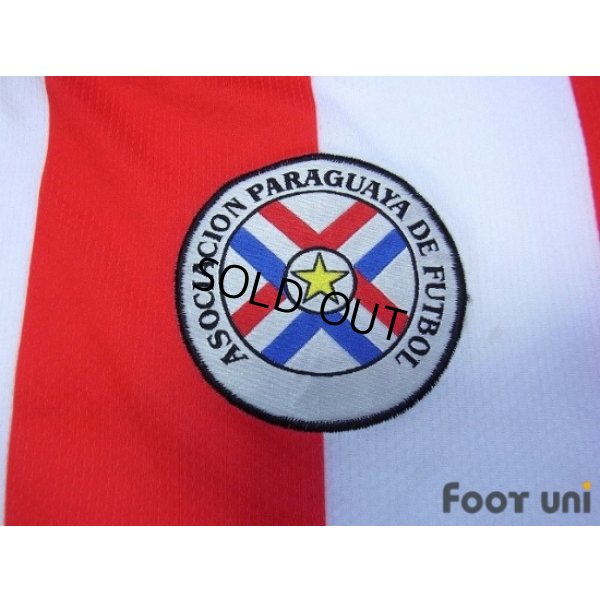 Photo5: Paraguay 2000 Home Shirt
