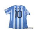 Photo2: Argentina 2010 Home Shirt #10 Messi 2010 South Africa FIFA World Cup Patch/Badge (2)