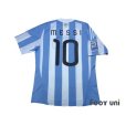 Photo2: Argentina 2010 Home Shirt #10 Messi 2010 South Africa FIFA World Cup Patch/Badge (2)