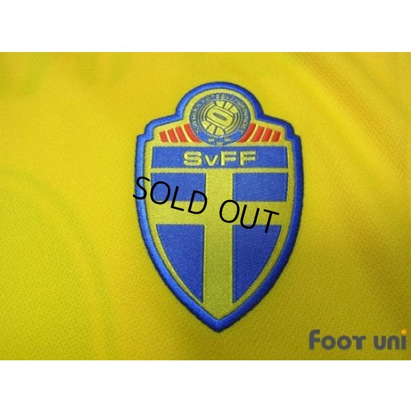 Photo6: Sweden 2006 Home Shirt #11 Larsson FIFA World Cup 2006 Germany Patch/Badge