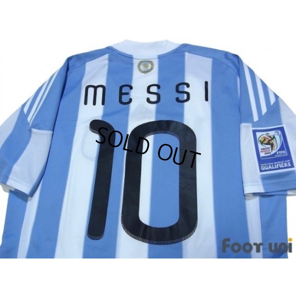 Photo4: Argentina 2010 Home Shirt #10 Messi 2010 South Africa FIFA World Cup Patch/Badge