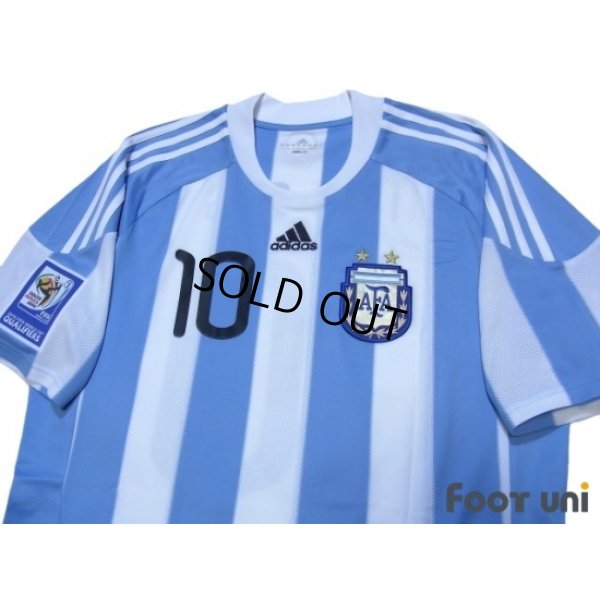 Photo3: Argentina 2010 Home Shirt #10 Messi 2010 South Africa FIFA World Cup Patch/Badge