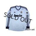 Real Madrid 2012-2013 Home L/S Shirt #7 Ronaldo 110 ANOS 1902-2012 Patch/Badge LFP Patch/Badge w/tags