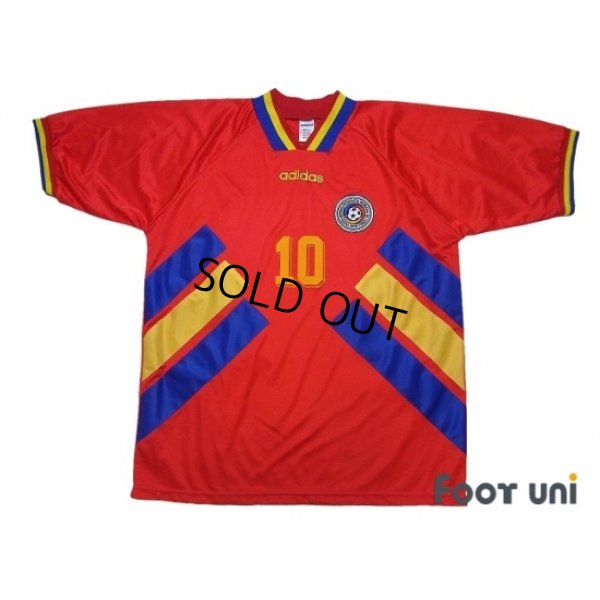 Photo1: Romania 1994 Away Shirt #10 Hagi