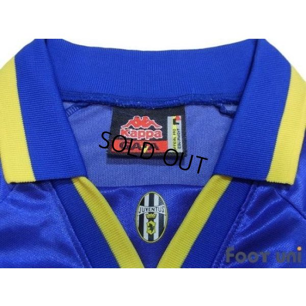 Photo4: Juventus 1995-1996 Away Long Sleeve Shirt Scudetto Patch/Badge Coppa Italia Patch/Badge
