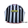 Photo1: Juventus 2007-2008 Home Long Sleeve Shirt (1)