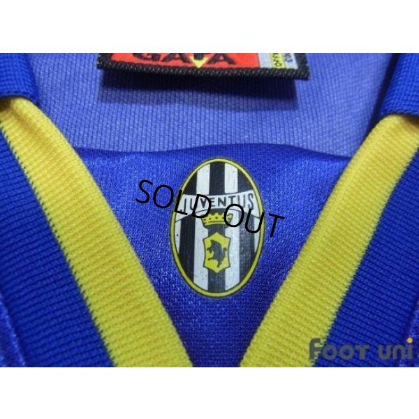 Photo7: Juventus 1995-1996 Away Long Sleeve Shirt Scudetto Patch/Badge Coppa Italia Patch/Badge