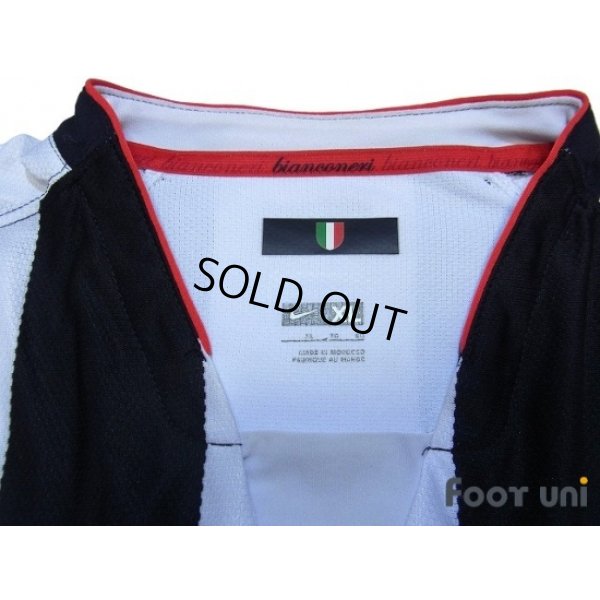 Photo4: Juventus 2007-2008 Home Long Sleeve Shirt