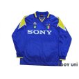 Photo1: Juventus 1995-1996 Away Long Sleeve Shirt Scudetto Patch/Badge Coppa Italia Patch/Badge (1)